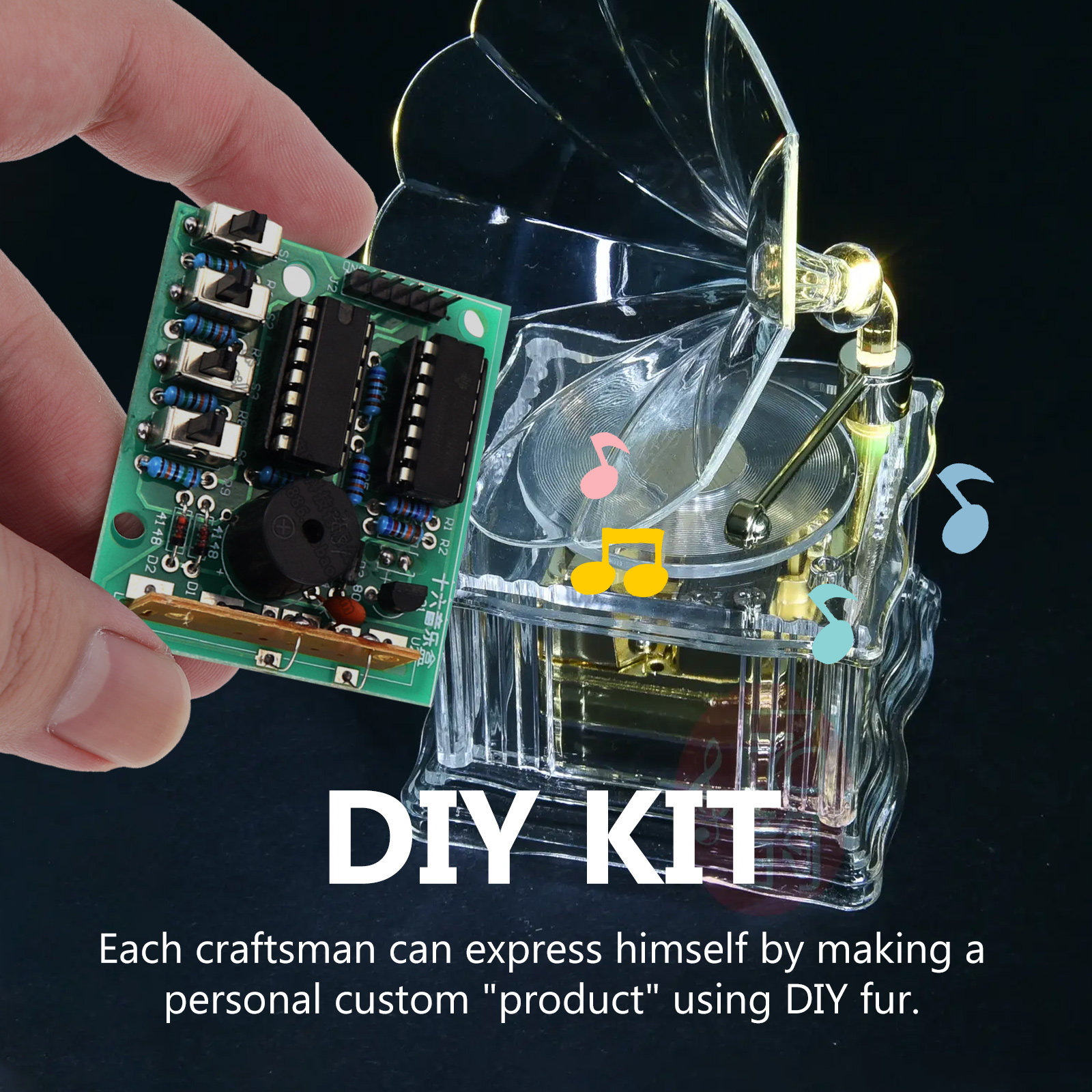 1Set DIY Music Box Electronic  - Diy Electronics Box 评论和价格