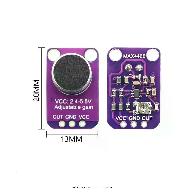 MAX4466 Microphone AGC Amplifi - Diy Audio Electronics Kit 评论和价格