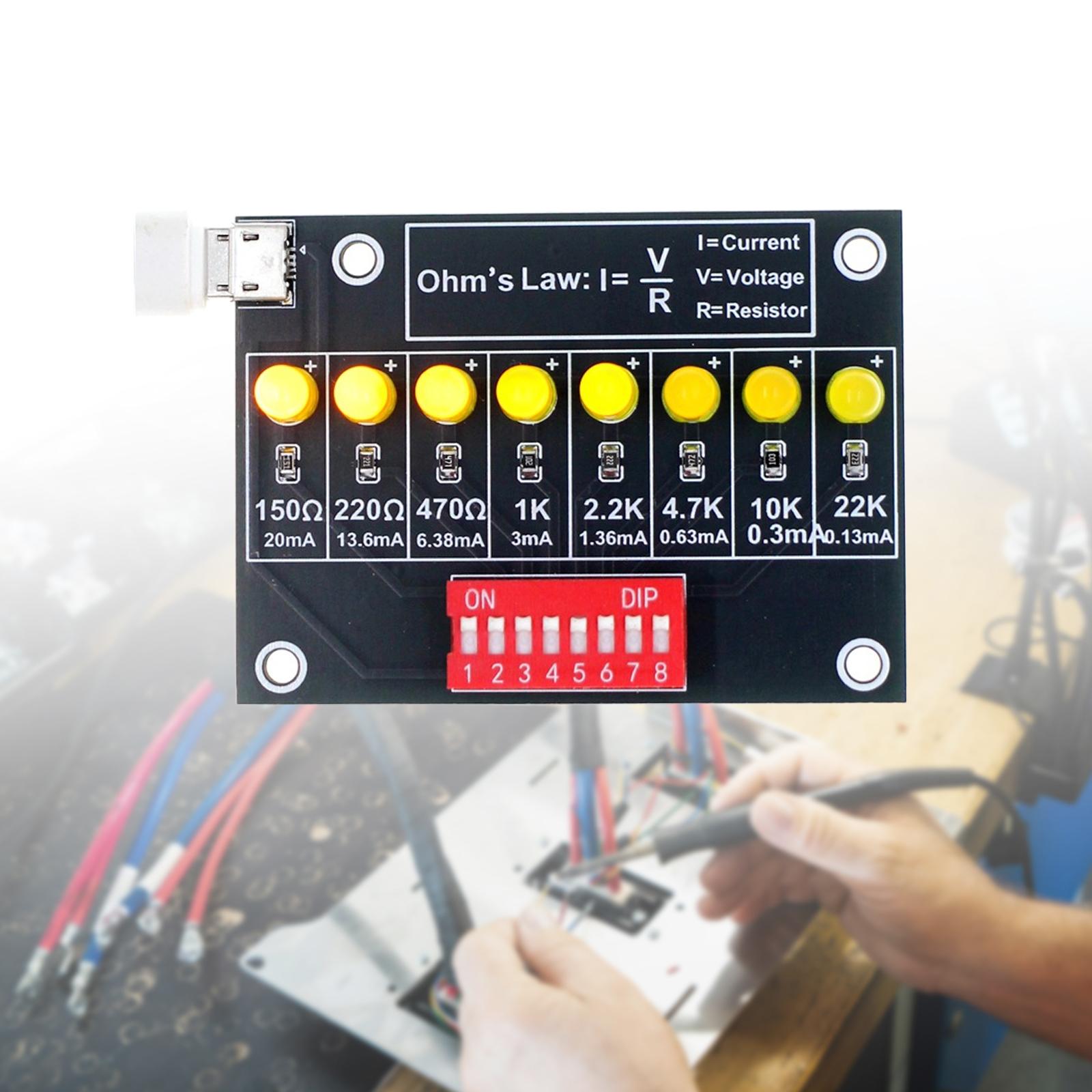 DIY Soldering Practice Kit Ohm - Diy Electronics Learning Kit 评论和价格