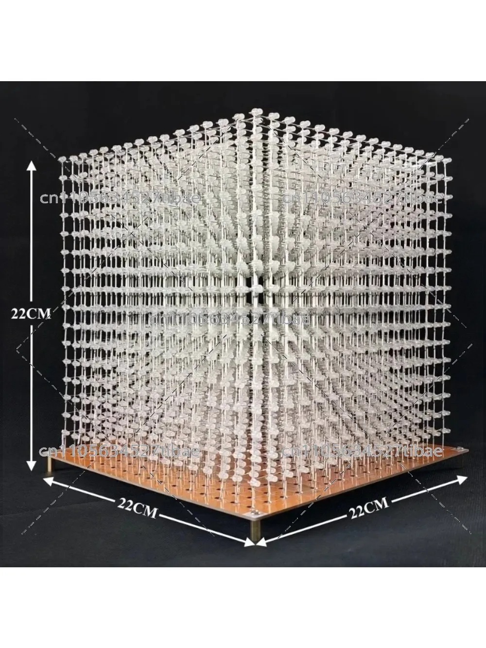 3D16mini Light Cube Kit 16x16x - Diy Electronics Project Kit 评论和价格